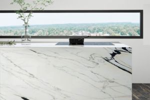 Ultra-Thin Countertops: Look at the trend towards sleek, ultra-thin designs that offer a modern aesthetic without sacrificing durability.