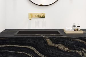Porcelain Slabs: Discuss the benefits of porcelain slabs, which are now available in larger sizes and a variety of realistic stone and wood finishes, suitable for both indoor and outdoor use.